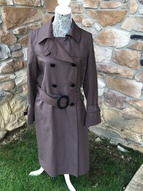 Ramosport Belted Brown Trench Coat